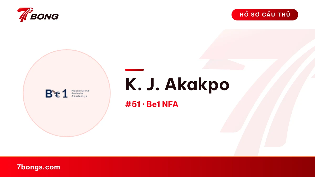 K. J. Akakpo — Be1 NFA