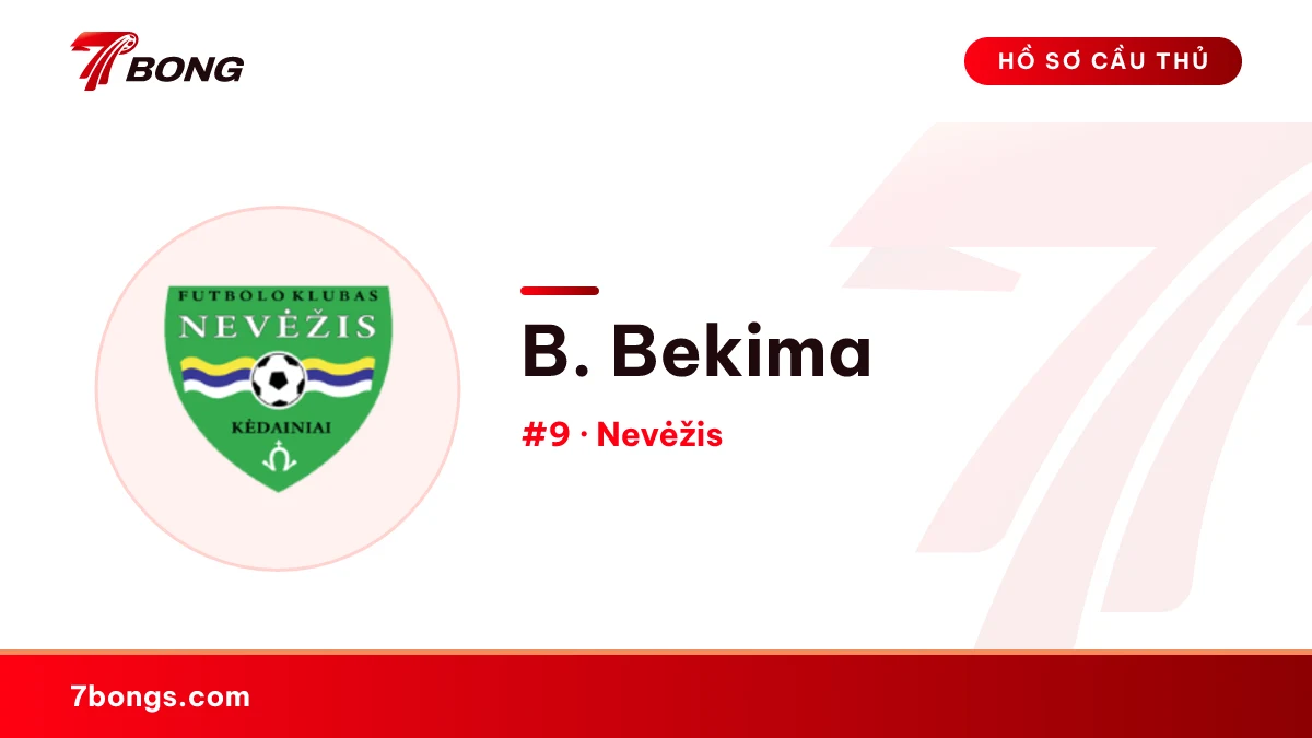 B. Bekima — Nevėžis