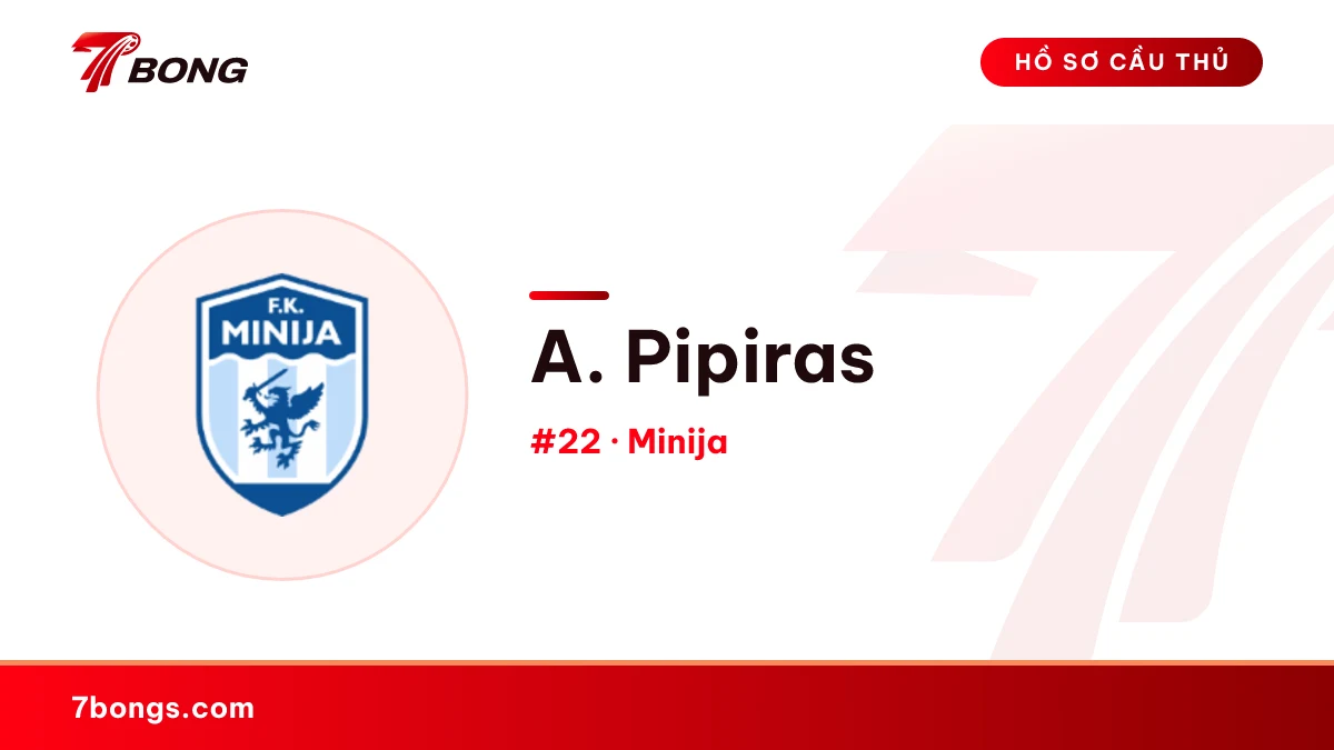 A. Pipiras — Minija
