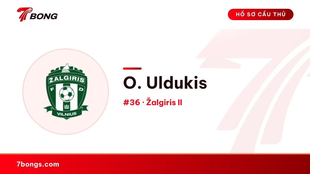 O. Uldukis — Žalgiris II