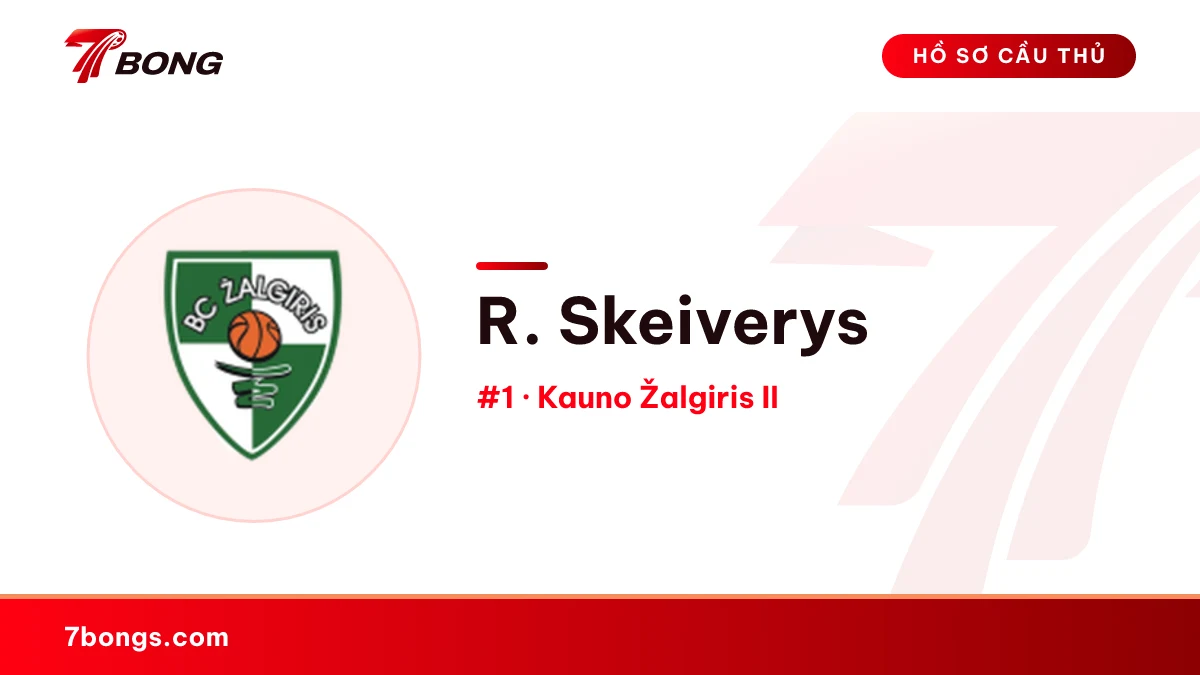 R. Skeiverys — Kauno Žalgiris II