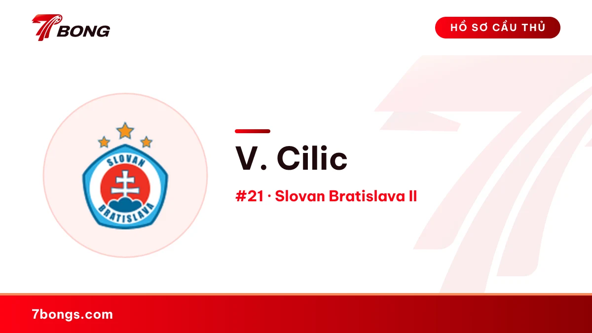 V. Cilic — Slovan Bratislava II