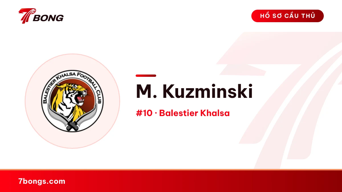 M. Kuzminski — Balestier Khalsa