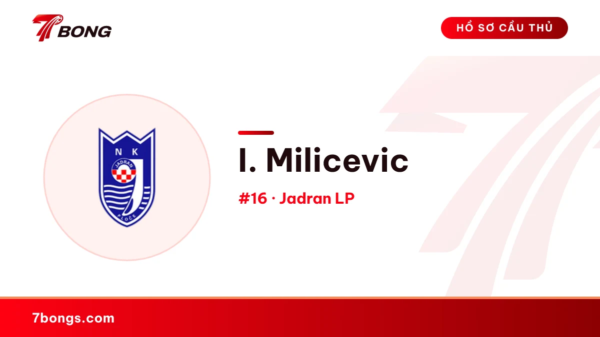 I. Milicevic — Jadran LP