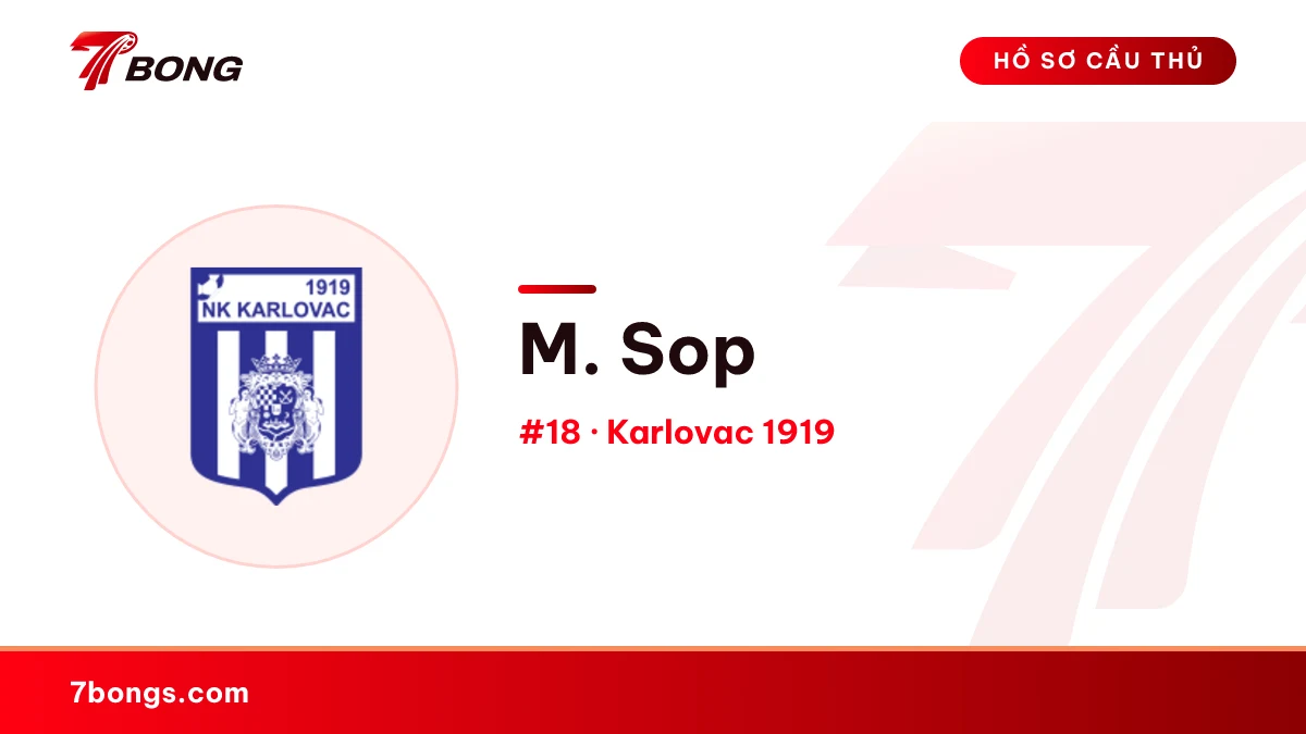 M. Sop — Karlovac 1919