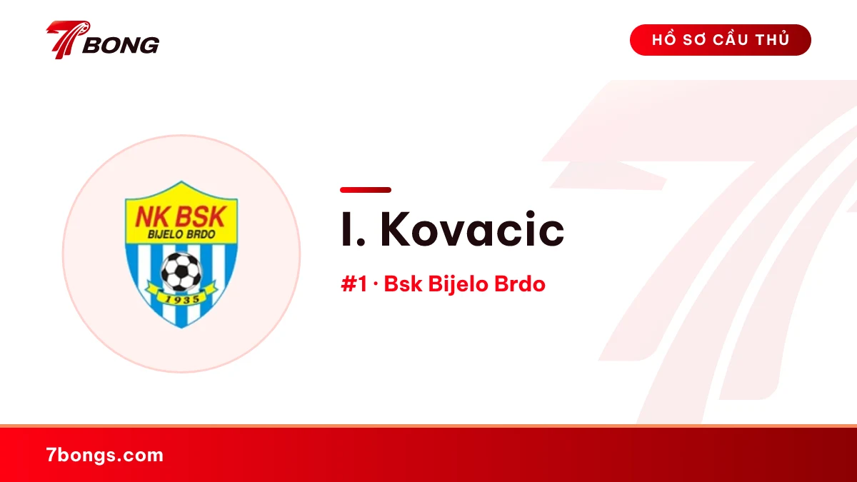 I. Kovacic — Bsk Bijelo Brdo