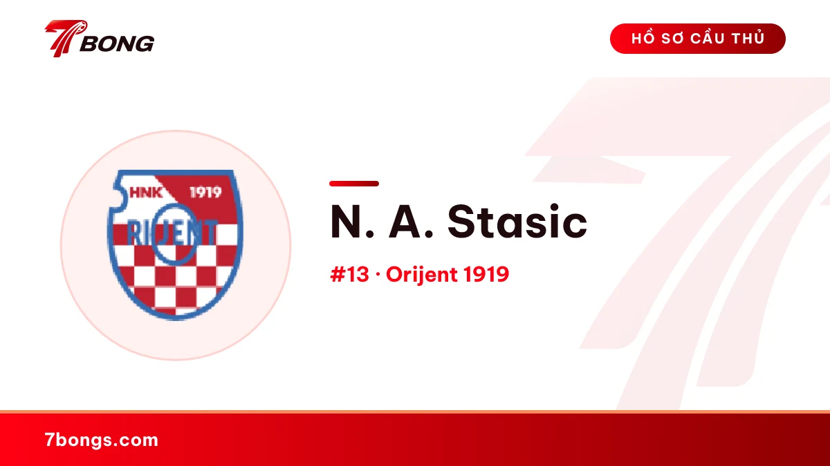 N. A. Stasic — Orijent 1919