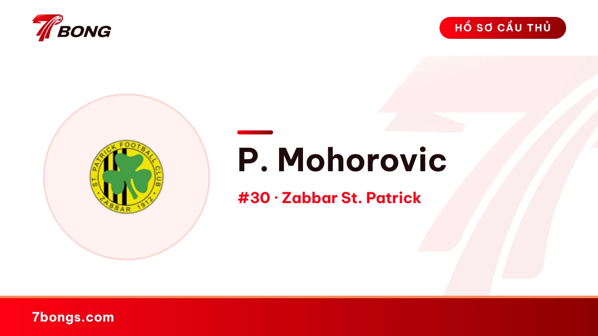 P. Mohorovic — Zabbar St. Patrick