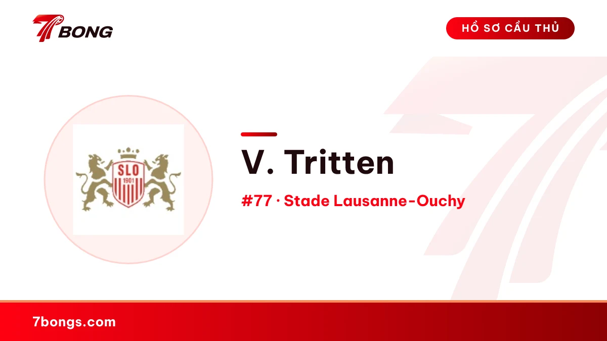 V. Tritten — Stade Lausanne-Ouchy