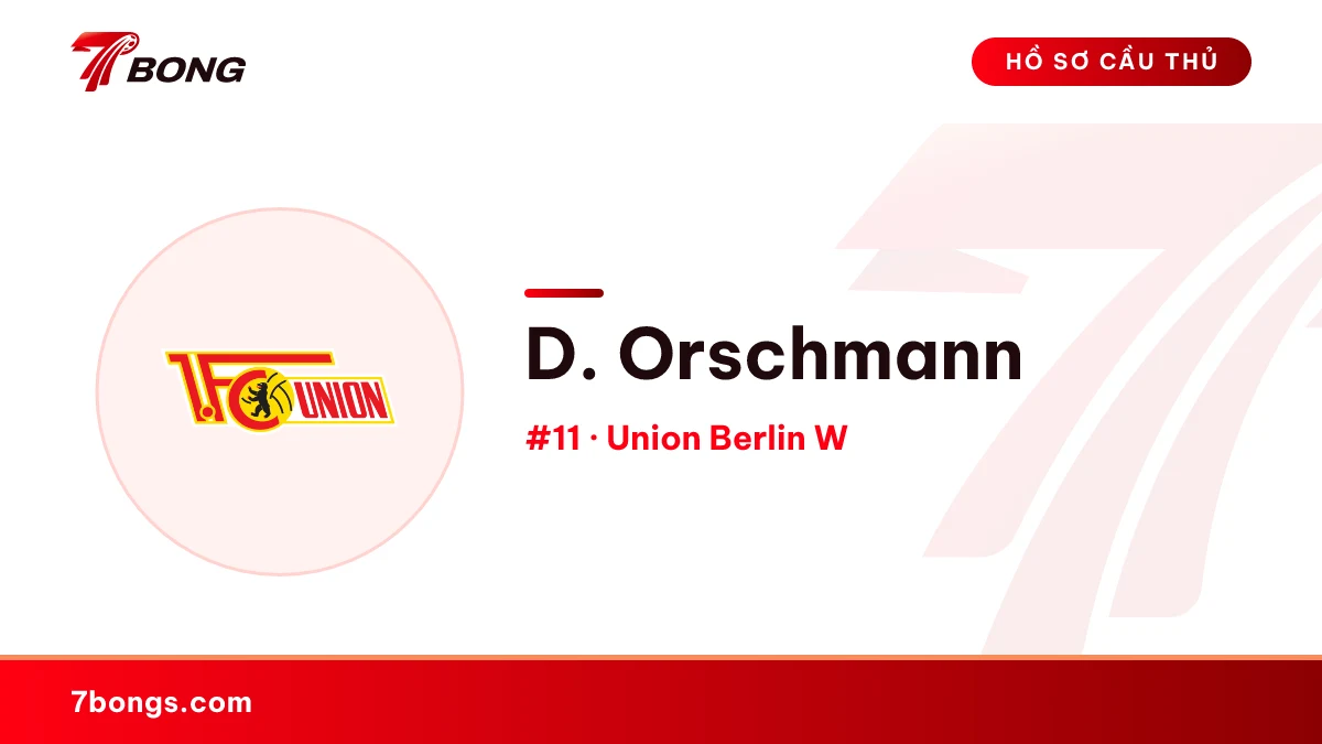 D. Orschmann — Union Berlin W