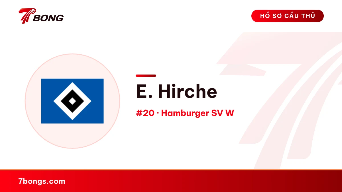 E. Hirche — Hamburger SV W