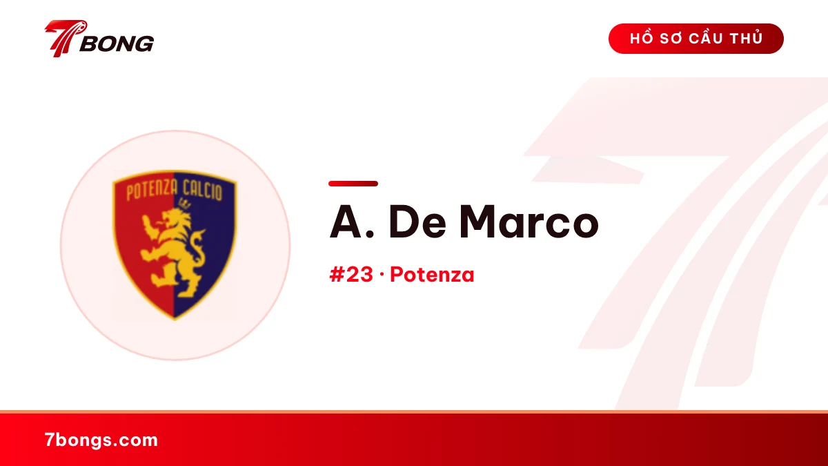 A. De Marco — Potenza