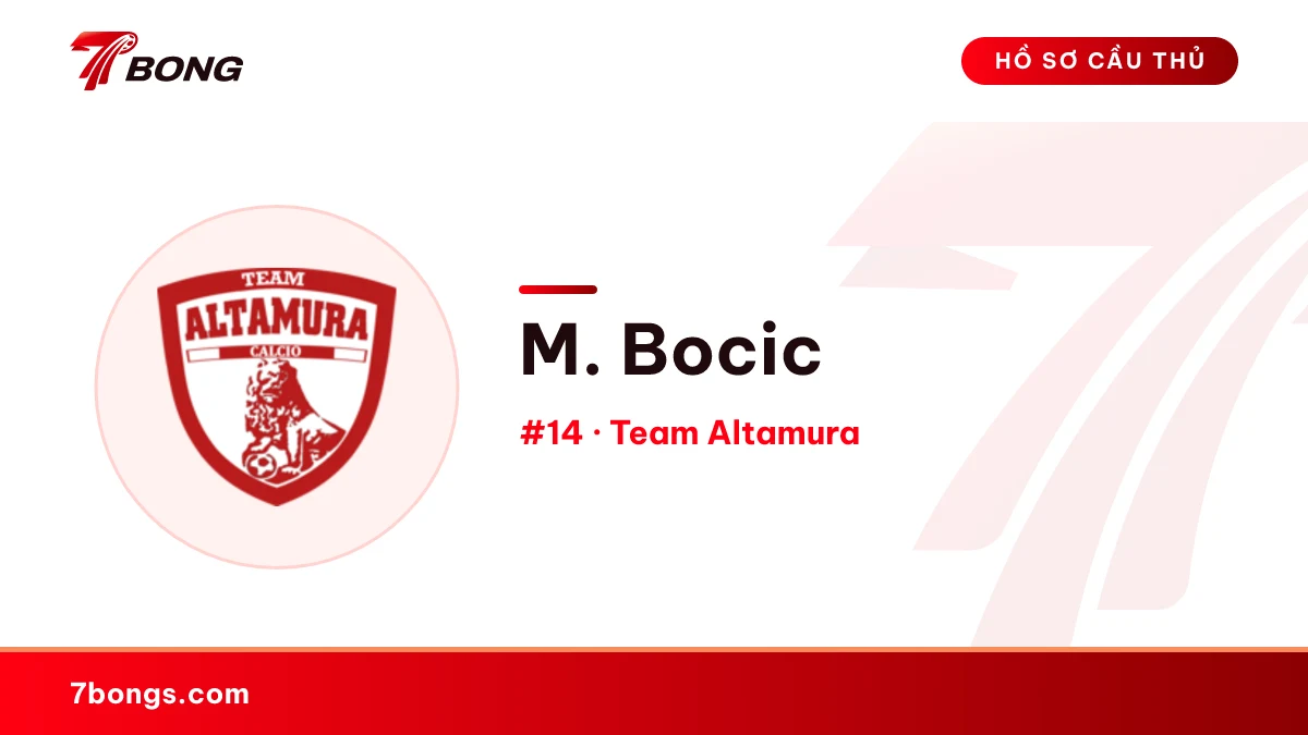 M. Bocic — Team Altamura