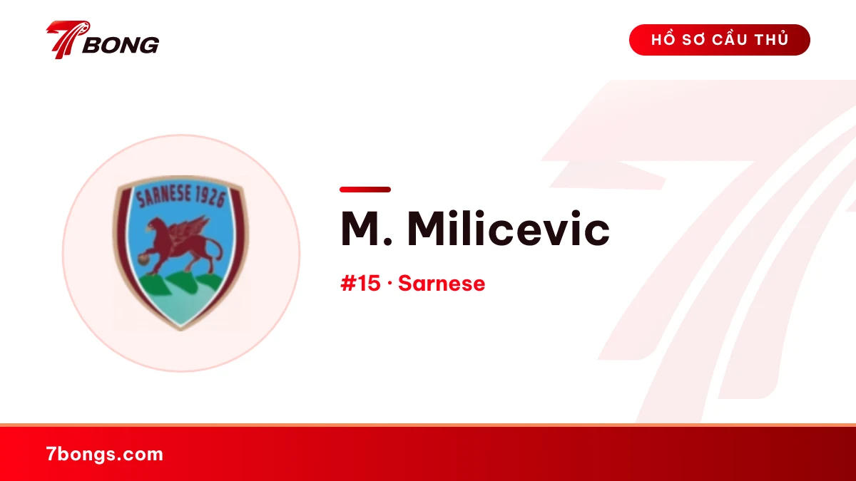 M. Milicevic — Sarnese