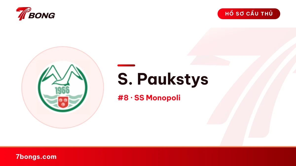 S. Paukstys — SS Monopoli