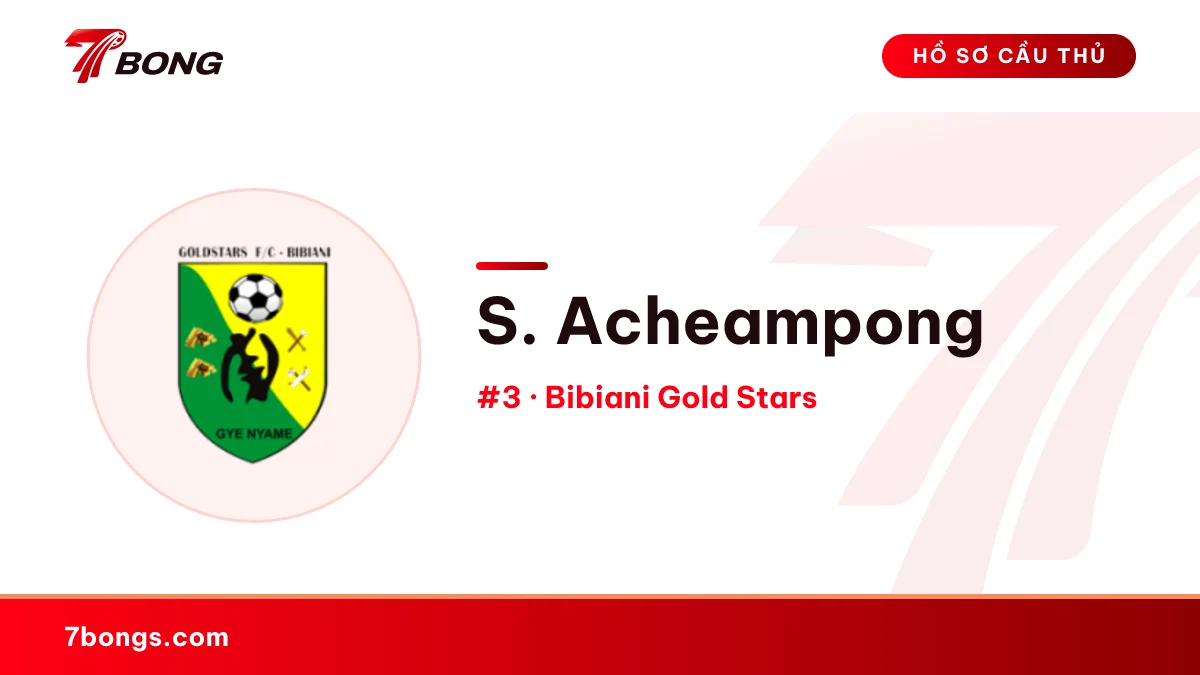 S. Acheampong — Bibiani Gold Stars