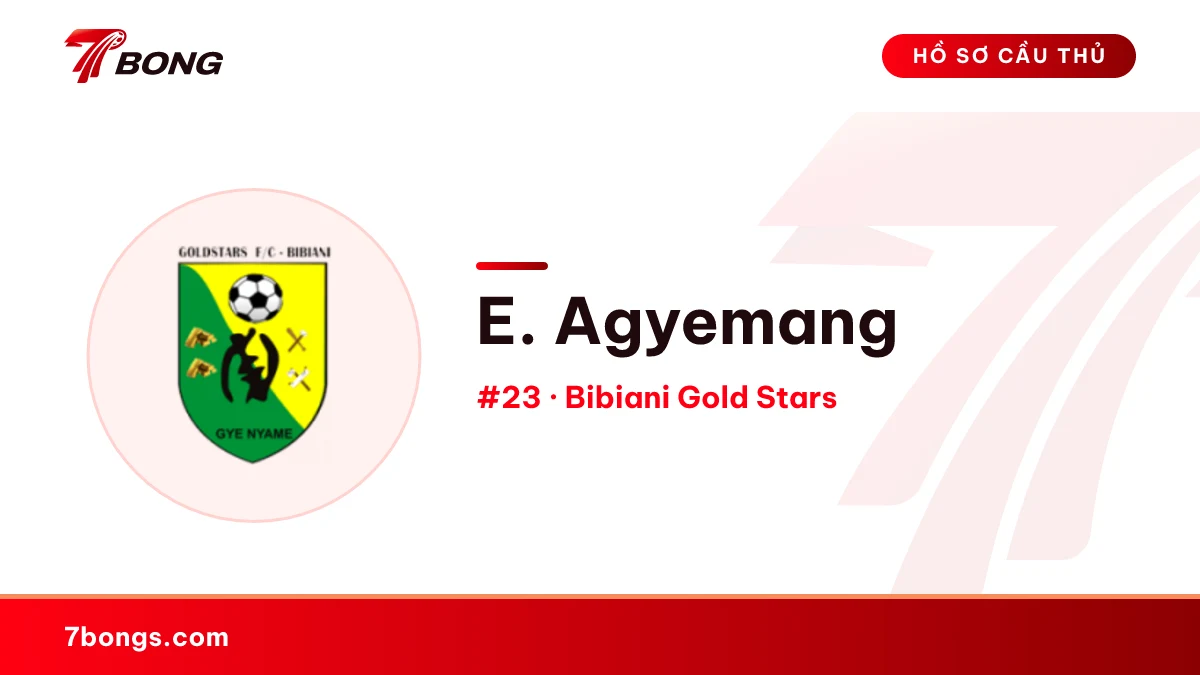 E. Agyemang — Bibiani Gold Stars