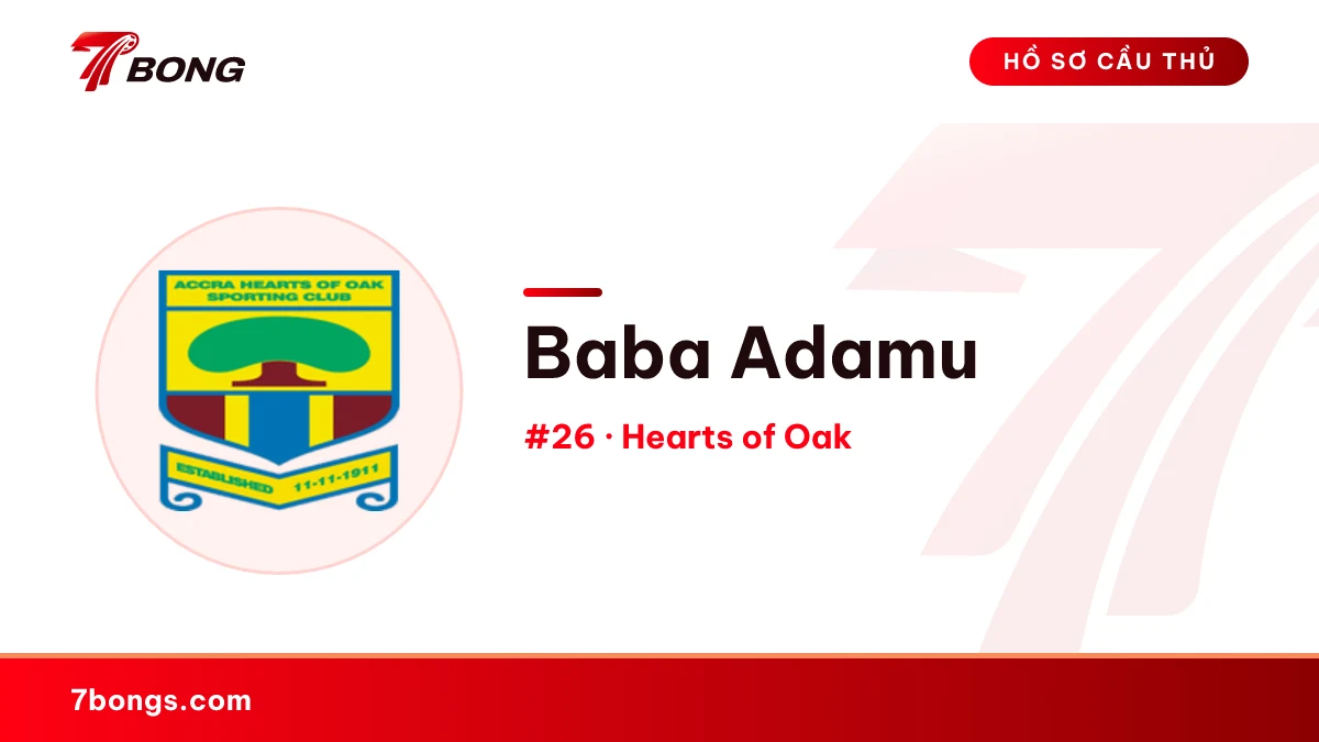 Baba Adamu — Hearts of Oak