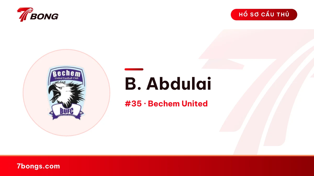 B. Abdulai — Bechem United