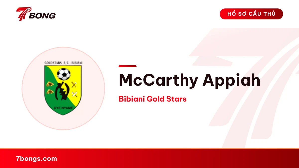 McCarthy Appiah — Bibiani Gold Stars