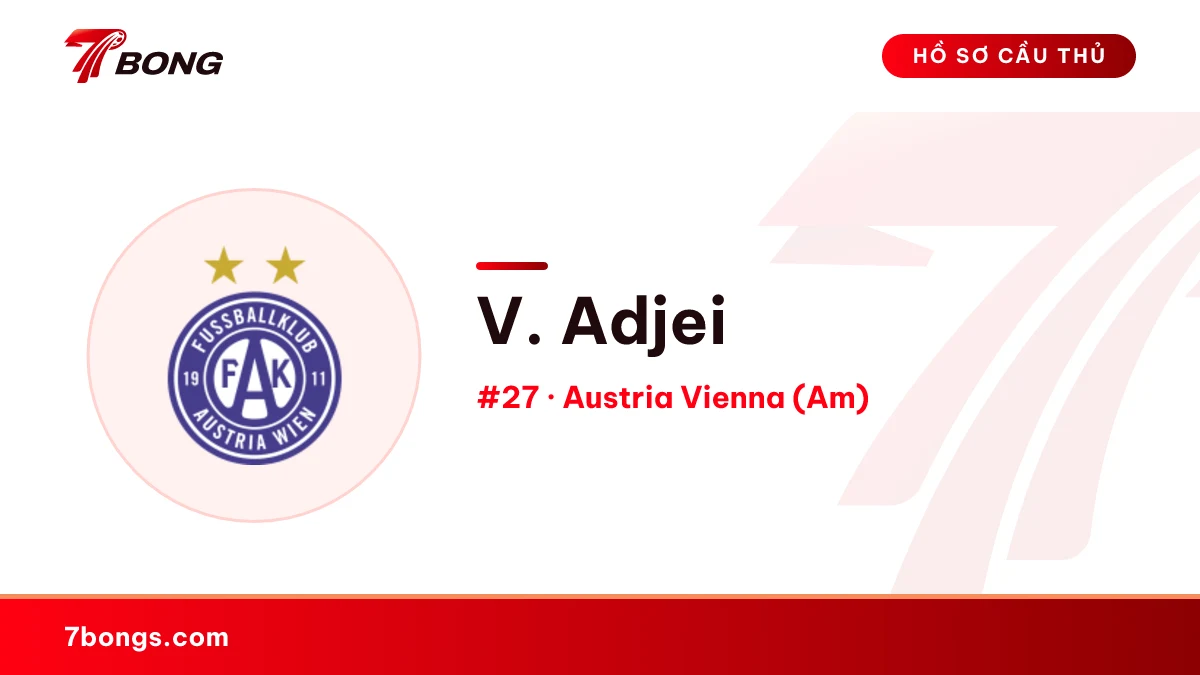 V. Adjei — Austria Vienna (Am)