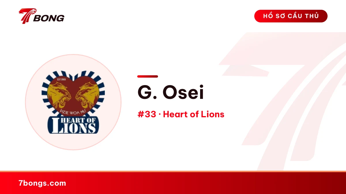 G. Osei — Heart of Lions