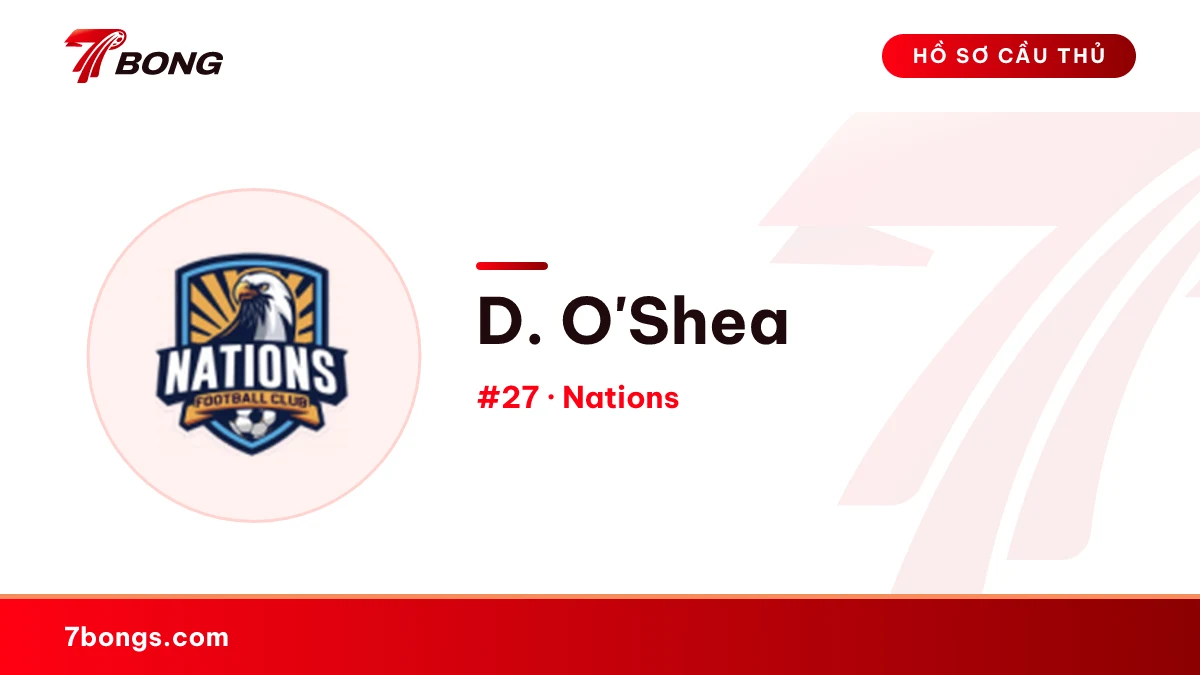 D. O'Shea — Nations