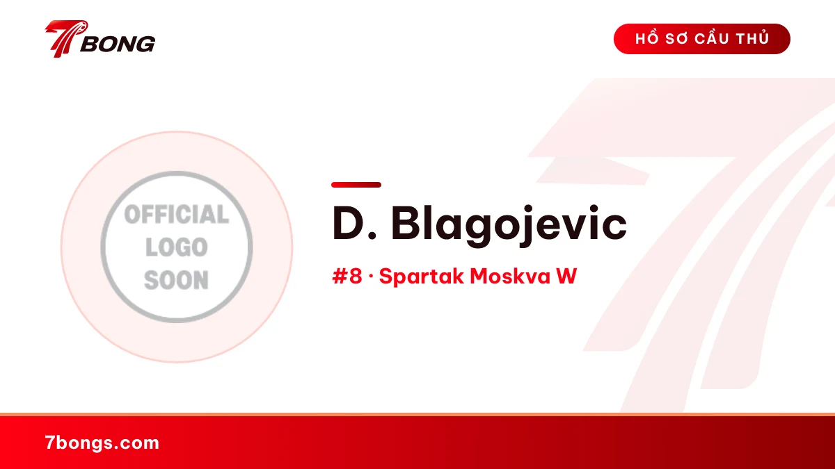 D. Blagojevic — Spartak Moskva W