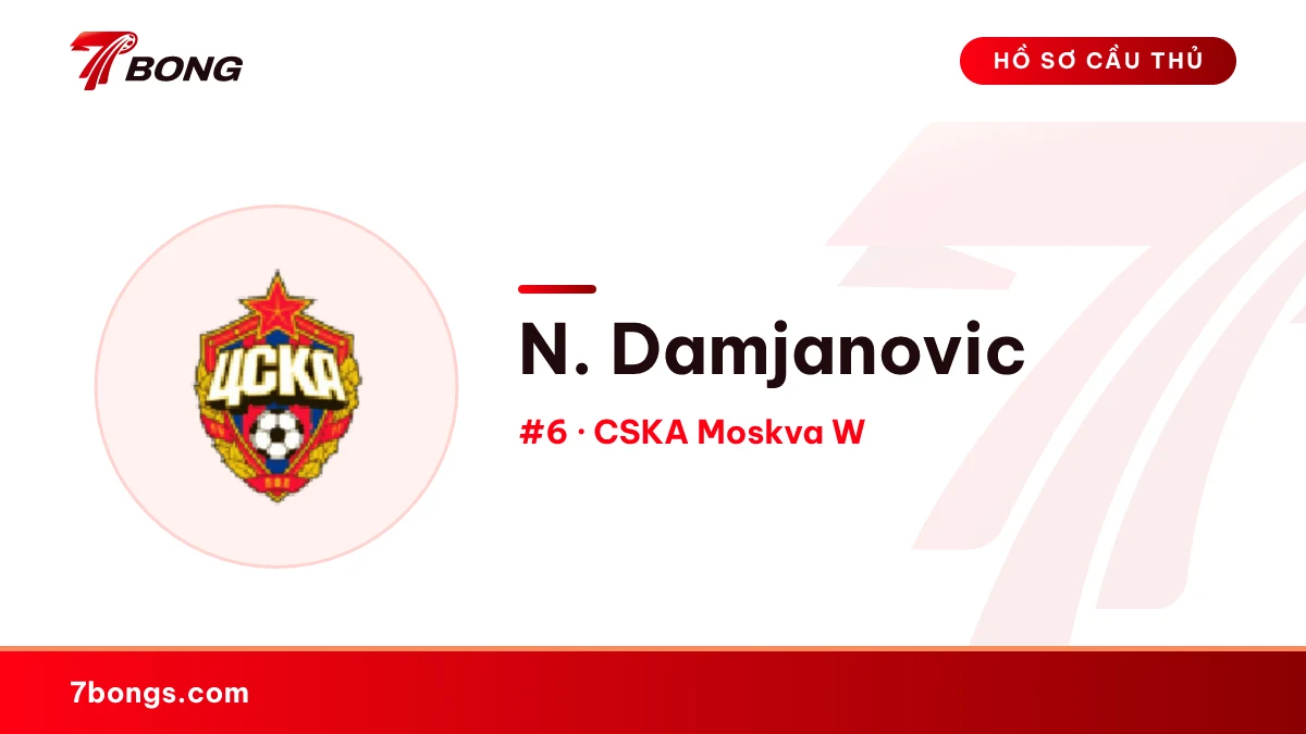 N. Damjanovic — CSKA Moskva W
