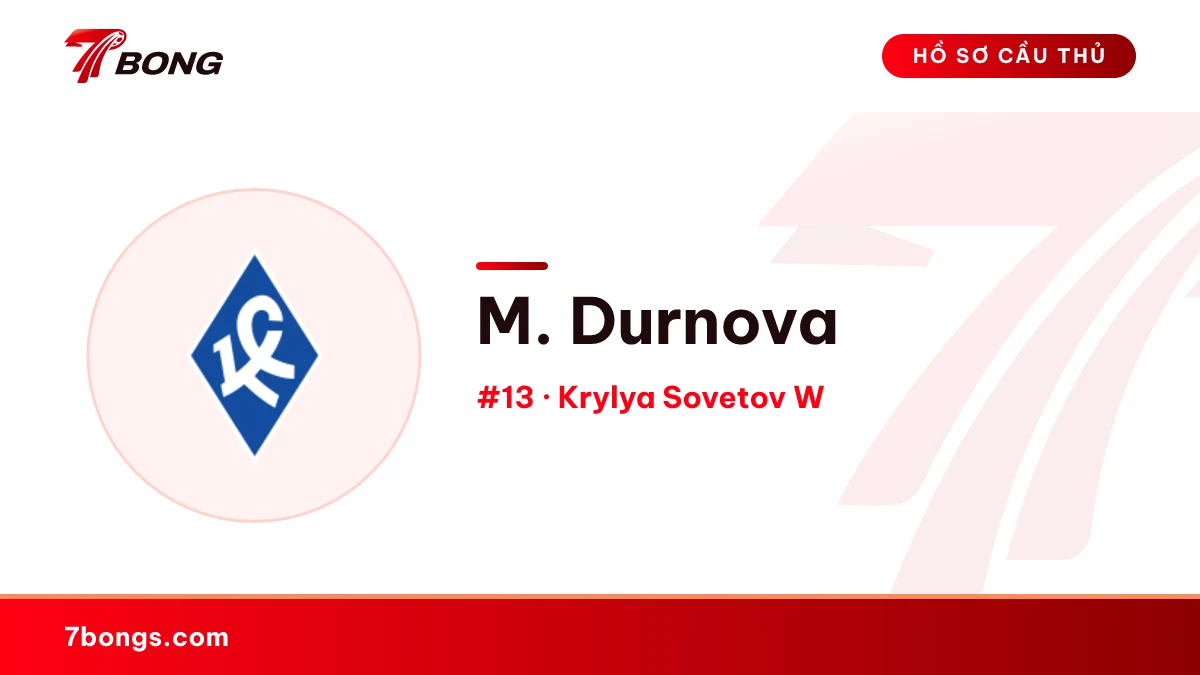 M. Durnova — Krylya Sovetov W