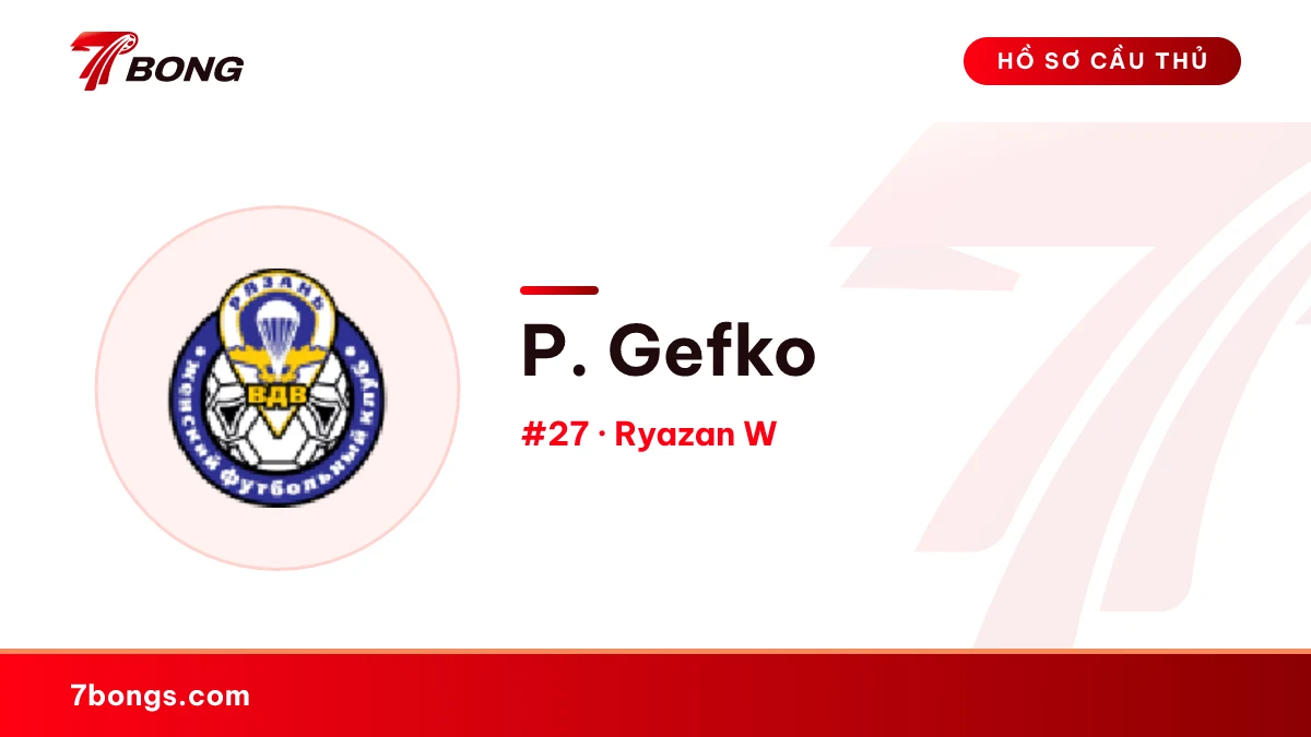 P. Gefko — Ryazan W