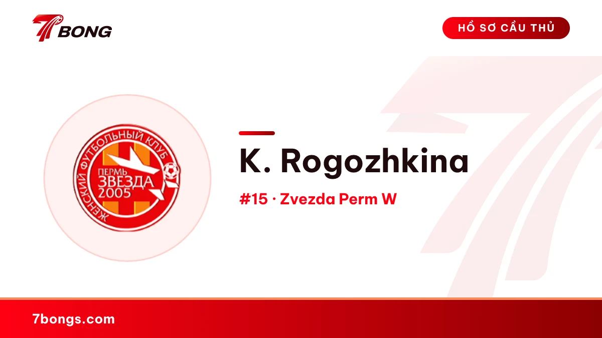 K. Rogozhkina — Zvezda Perm W