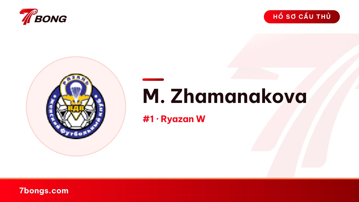 M. Zhamanakova — Ryazan W