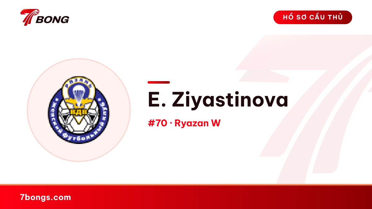E. Ziyastinova — Ryazan W