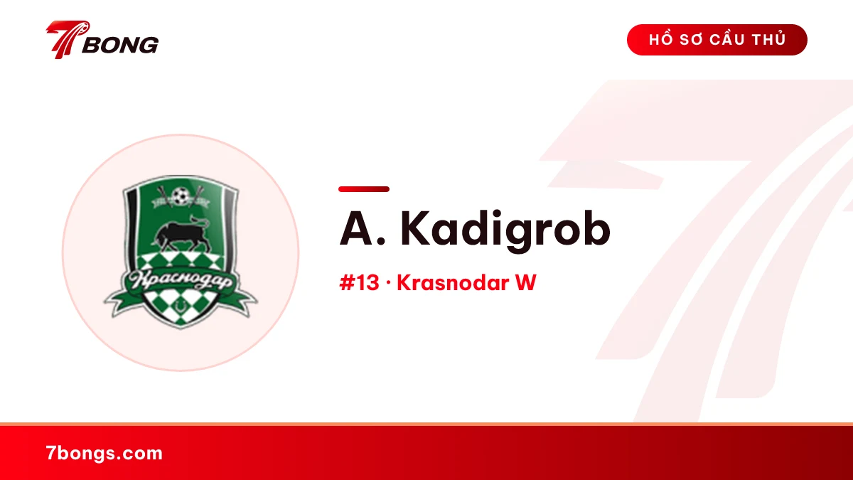 A. Kadigrob — Krasnodar W