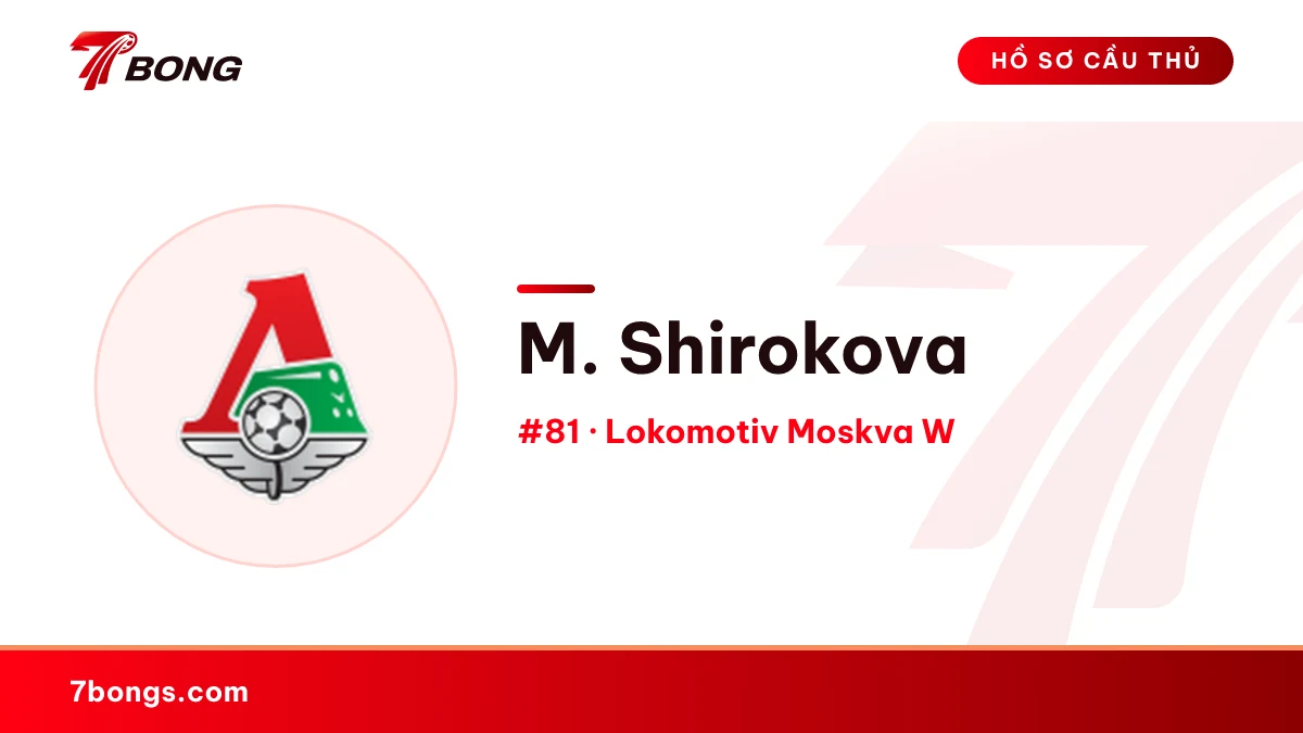 M. Shirokova — Lokomotiv Moskva W