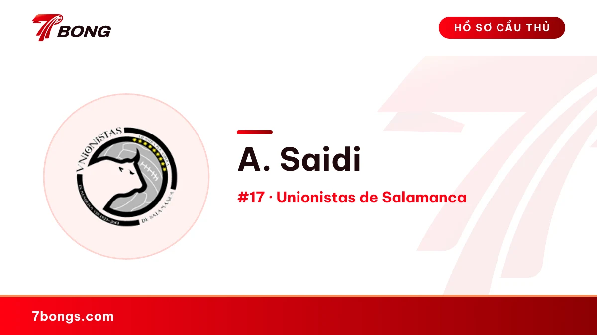 A. Saidi — Unionistas de Salamanca