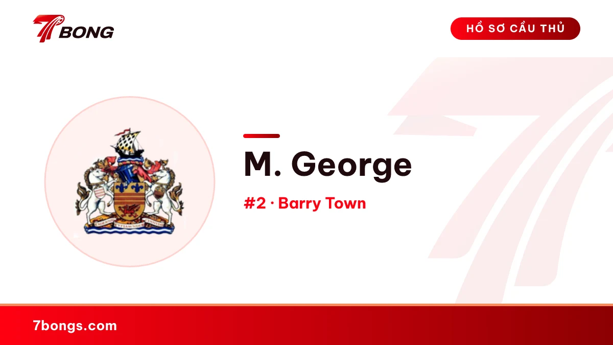 M. George — Barry Town