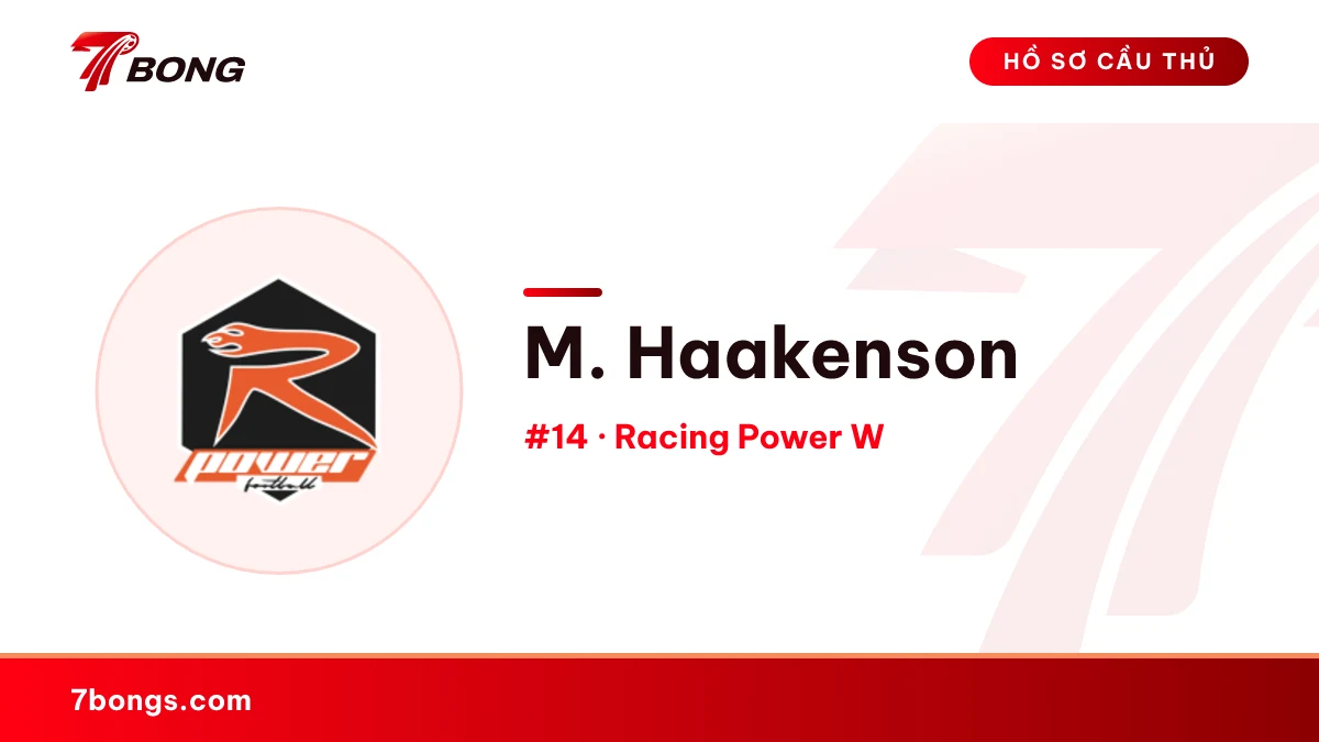 M. Haakenson — Racing Power W