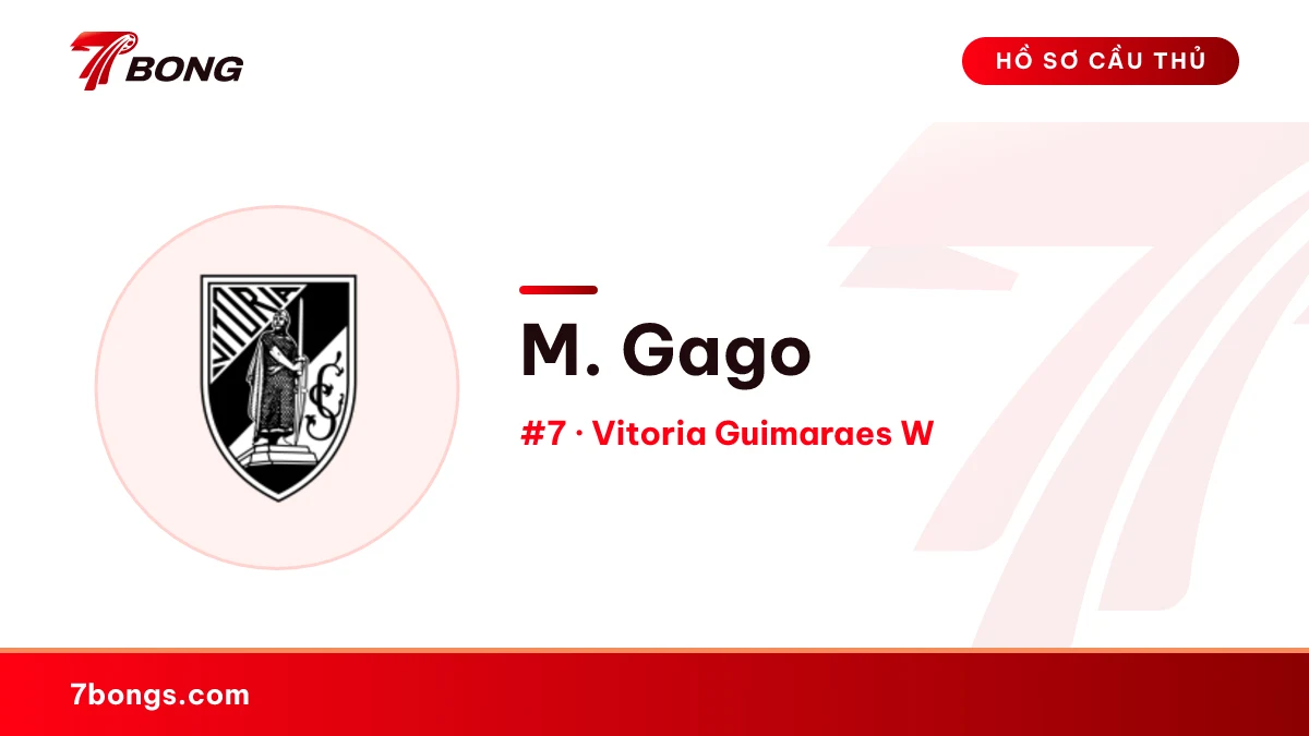 M. Gago — Vitoria Guimaraes W