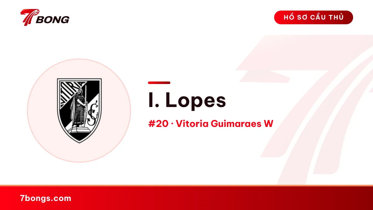 I. Lopes — Vitoria Guimaraes W
