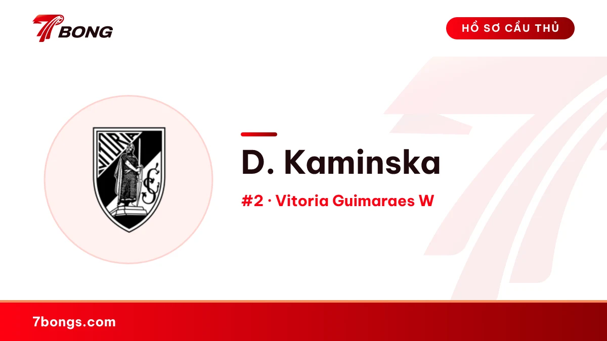 D. Kaminska — Vitoria Guimaraes W
