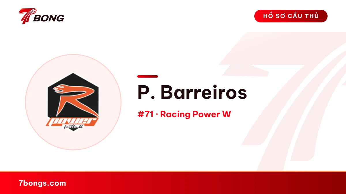 P. Barreiros — Racing Power W