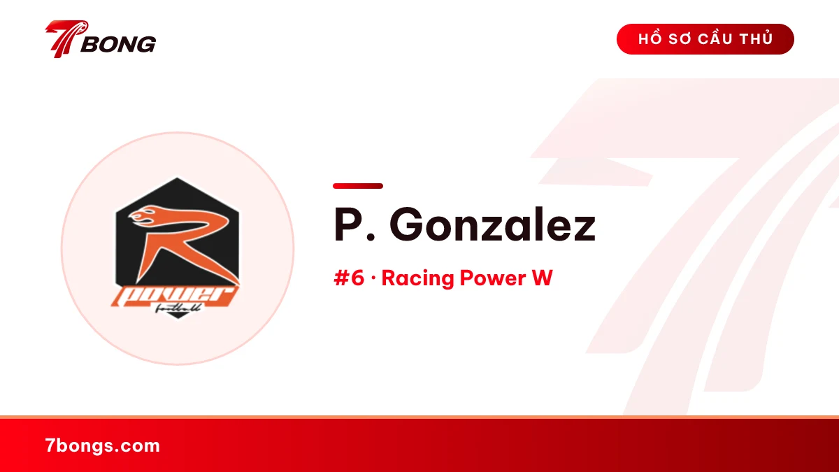 P. Gonzalez — Racing Power W