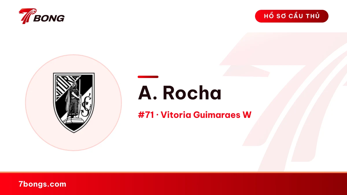 A. Rocha — Vitoria Guimaraes W