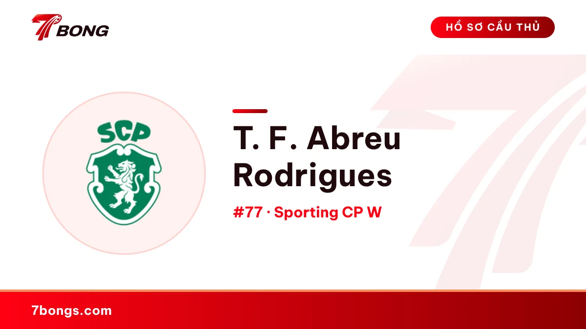 T. F. Abreu Rodrigues — Sporting CP W
