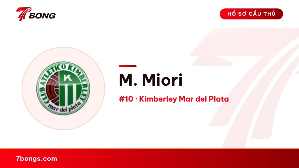 M. Miori — Kimberley Mar del Plata