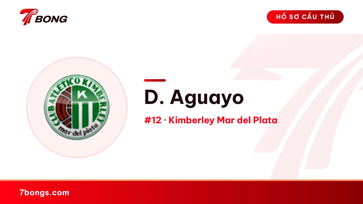 D. Aguayo — Kimberley Mar del Plata