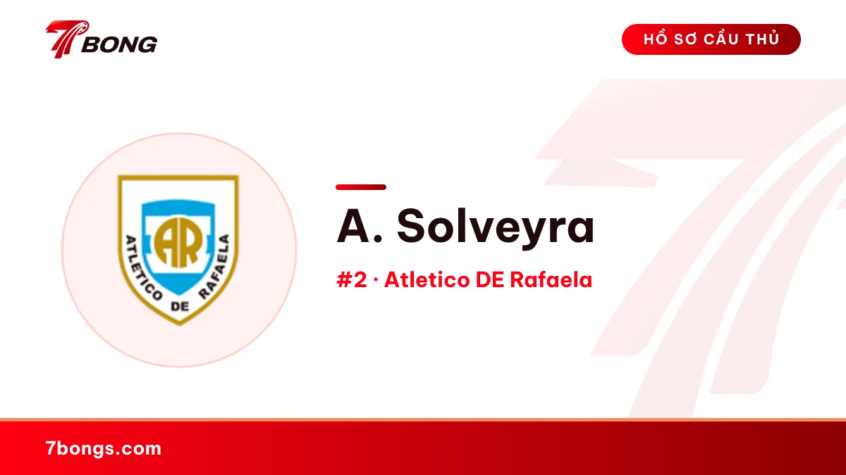 A. Solveyra — Atletico DE Rafaela