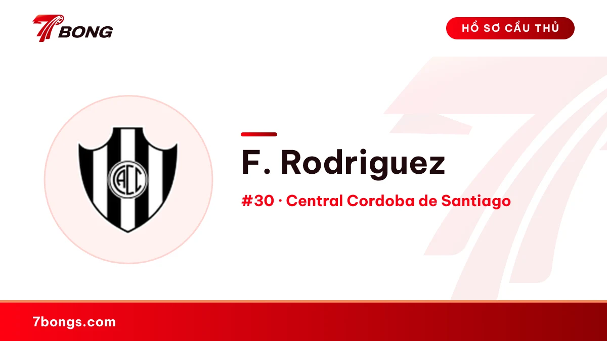 F. Rodriguez — Central Cordoba de Santiago